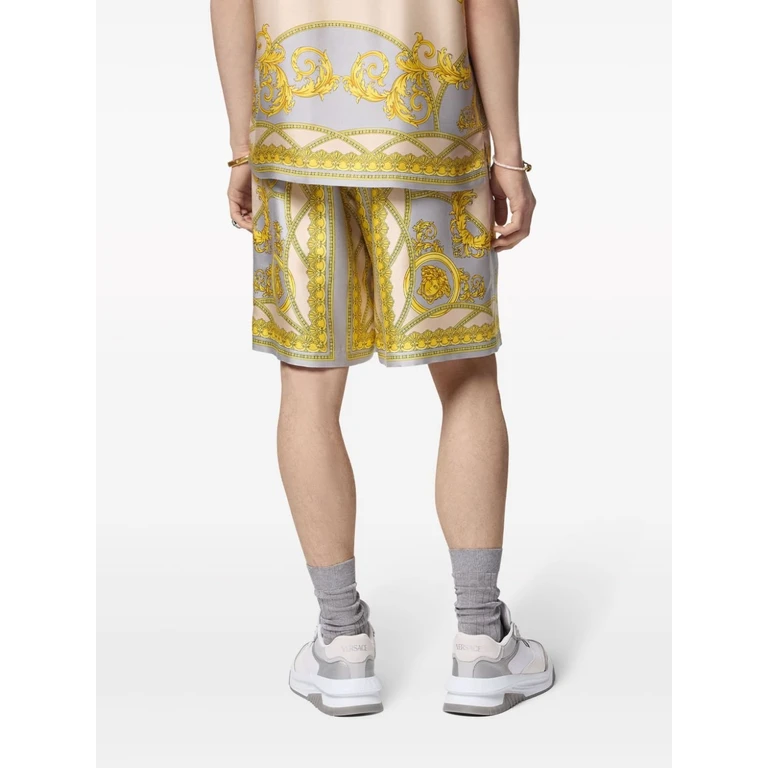 Versace Shorts Navy Blue - Men