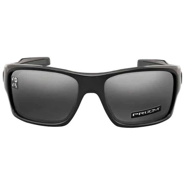Oakley Turbine Prizm Black Polarized Wrap Mens Sunglasses OO9263 926341 65