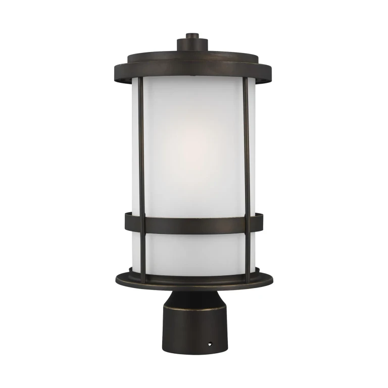 Sea Gull Wilburn Outdoor Post Light in Antique Bronze - 8290901EN3-71