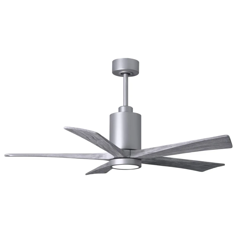 Matthews Patricia 52" Indoor Ceiling Fan in Brushed Nickel
