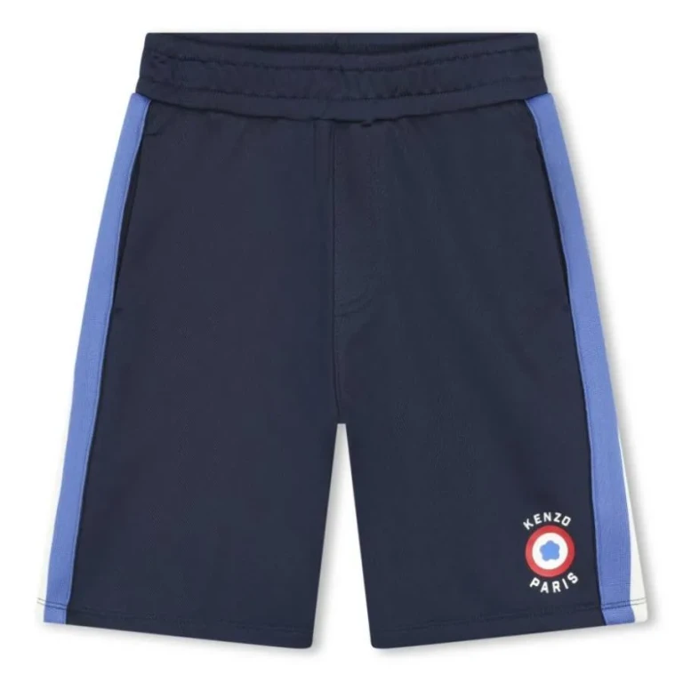 Kenzo Boys Target Logo Bermuda Shorts