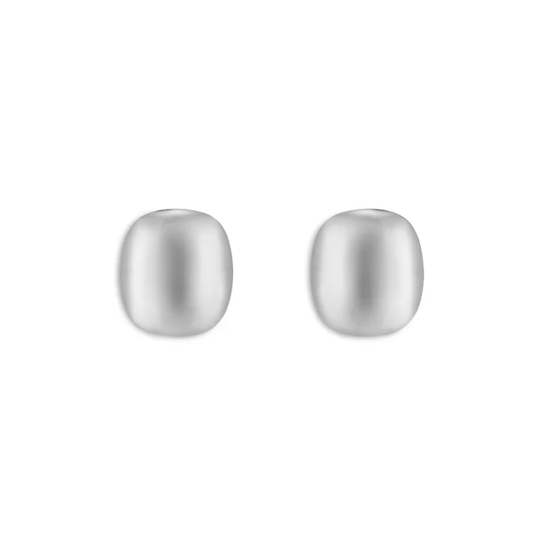 Ettika Minimal Curved Square Stud Earrings