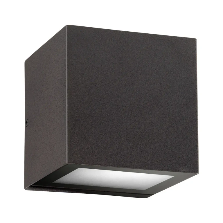 Oiled Bronze LED Outdoor Wall Lantern from the Ion Collection