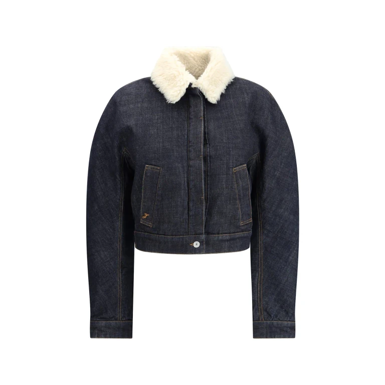 Jacquemus De-nîmes Ovalo Denim Bomber