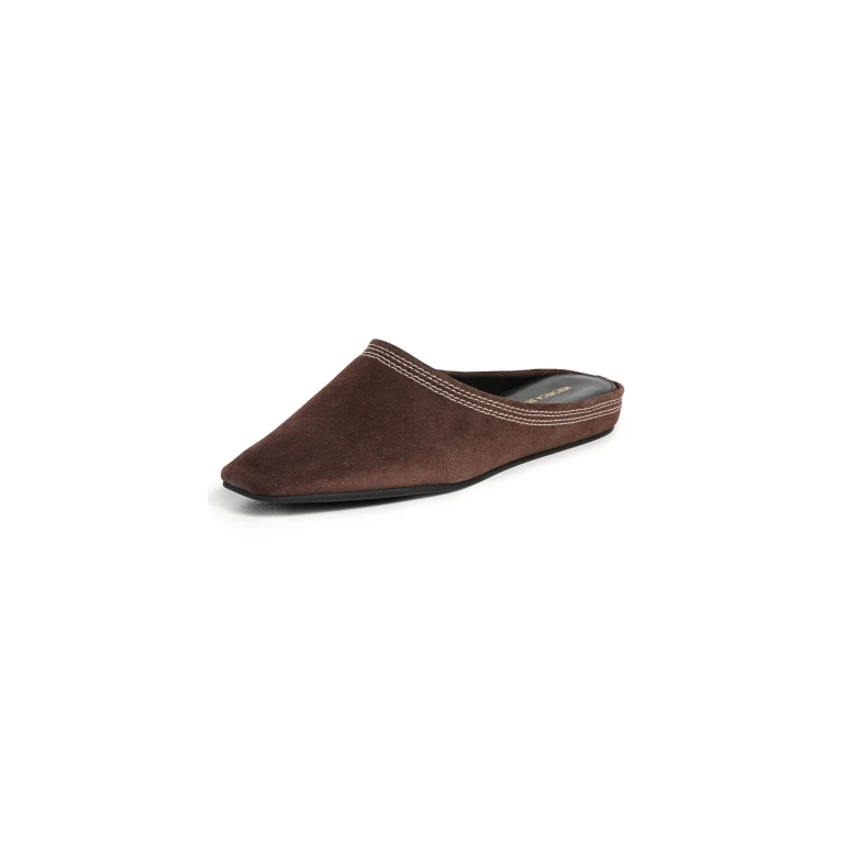 Veronica Beard Narcisa Mules Espresso 8.5