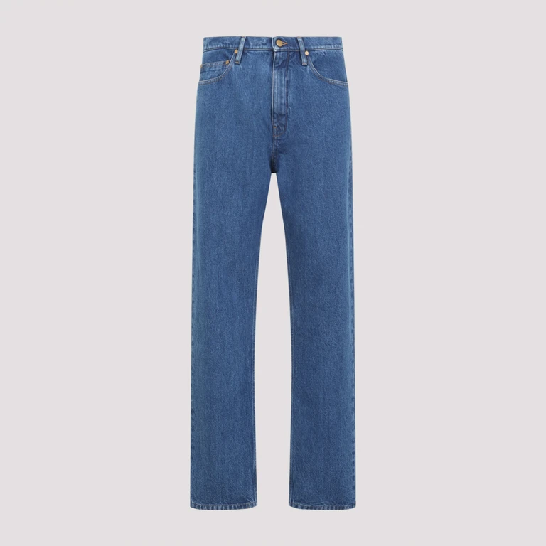 Jil Sander Denim Blue Cotton Jean - Men