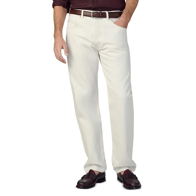 Joe's Jeans The Joe Relaxed Straight Jean in Ecru