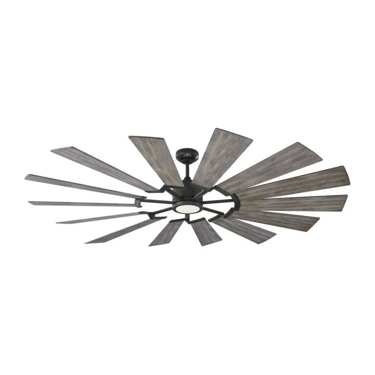 Aged Pewter 72"Ceiling Fan from the Prairie Collection