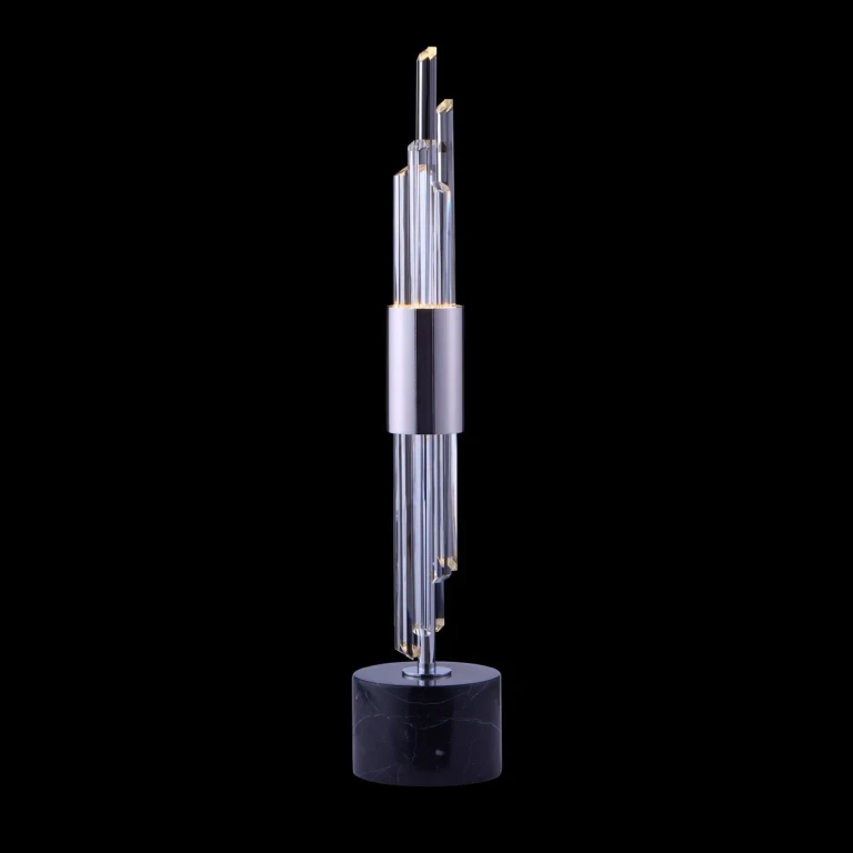 Polished Chrome LED Table Lamp from the Lucca Collection