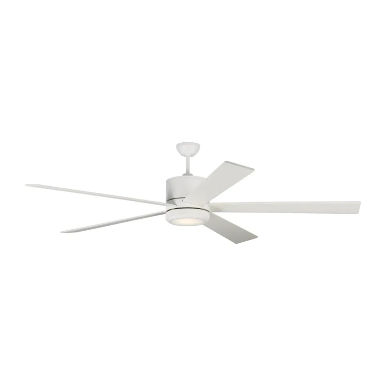 Matte White 72" Ceiling Fan from the Vision Collection