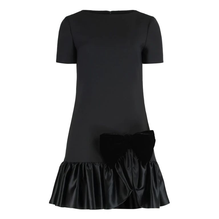 Valentino Garavani Mini Dress In Crepe Couture