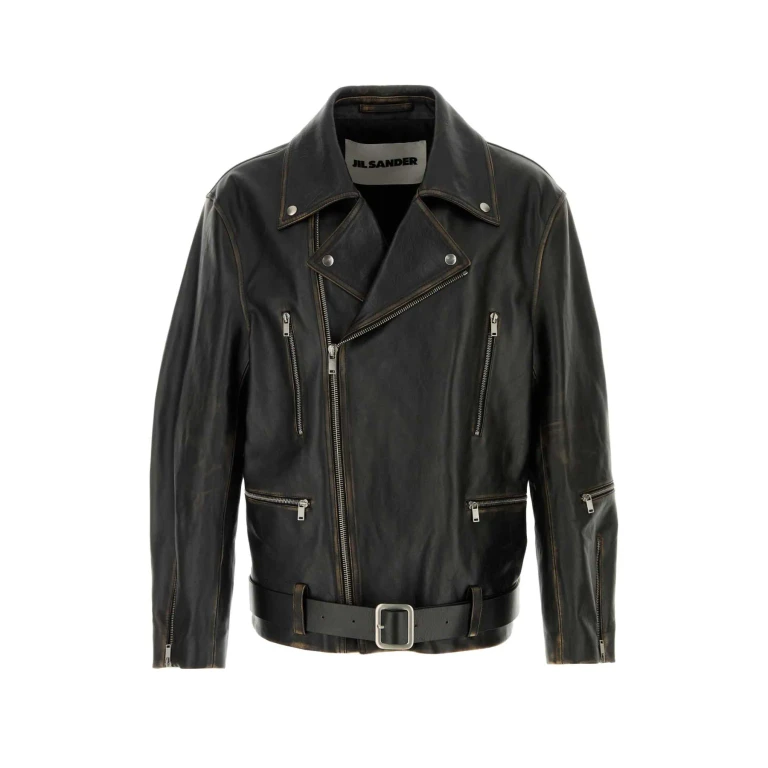 Alexander McQueen Black Leather Jacket