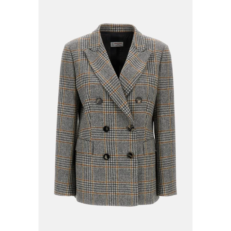 Alberto Biani Double-breasted Wales Jacket