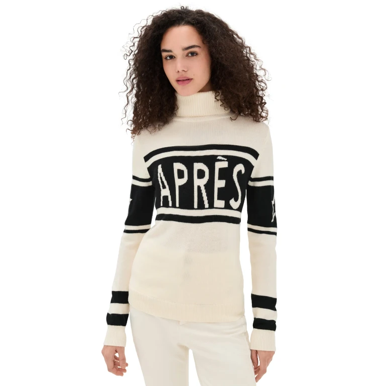 Perfect Moment Après Schild Merino Wool Sweater Snow White XS