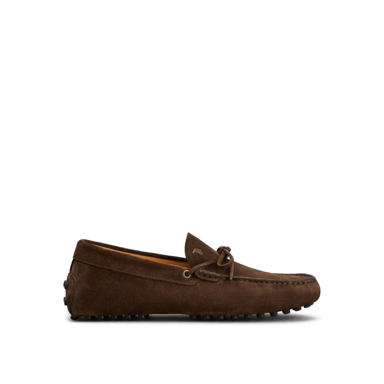 Tod's 男士棕色皮鞋