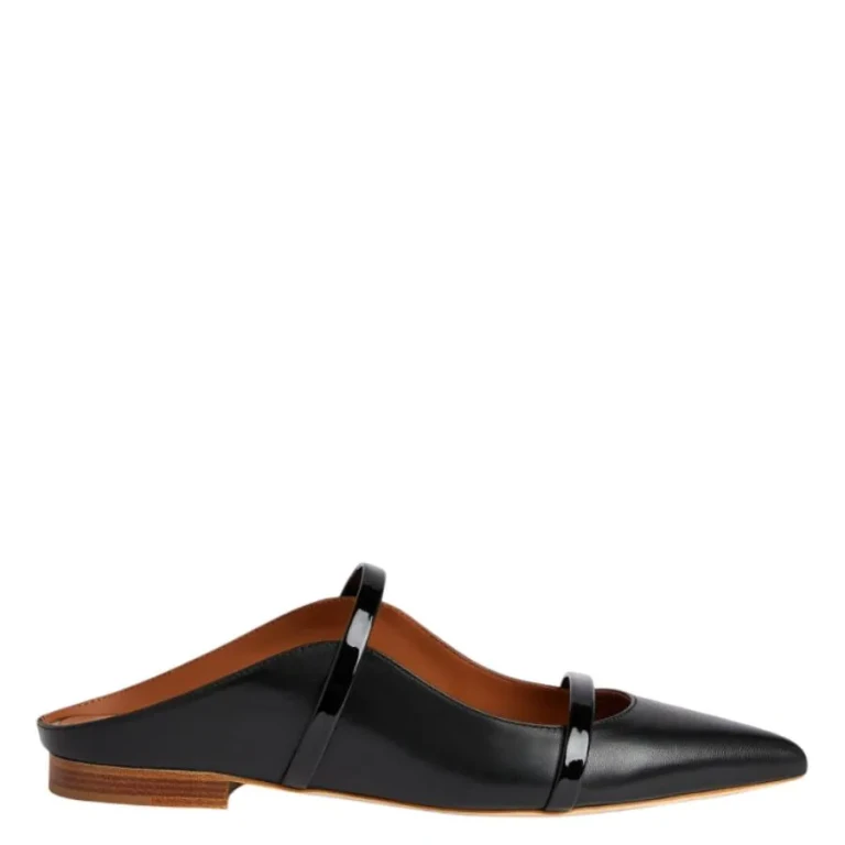 Malone Souliers Leather Maureen Flat Mules