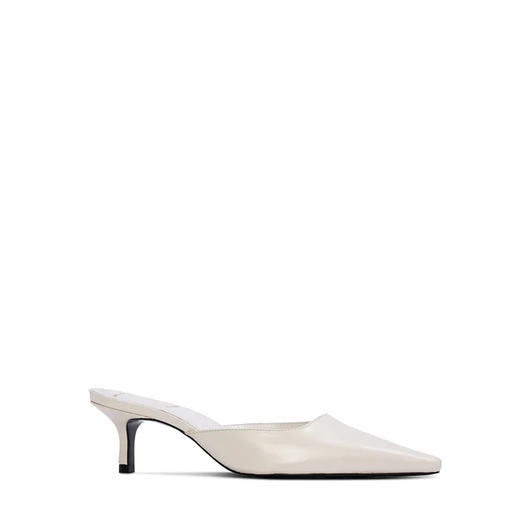 Black Suede Studio Women's Pointed Pumps