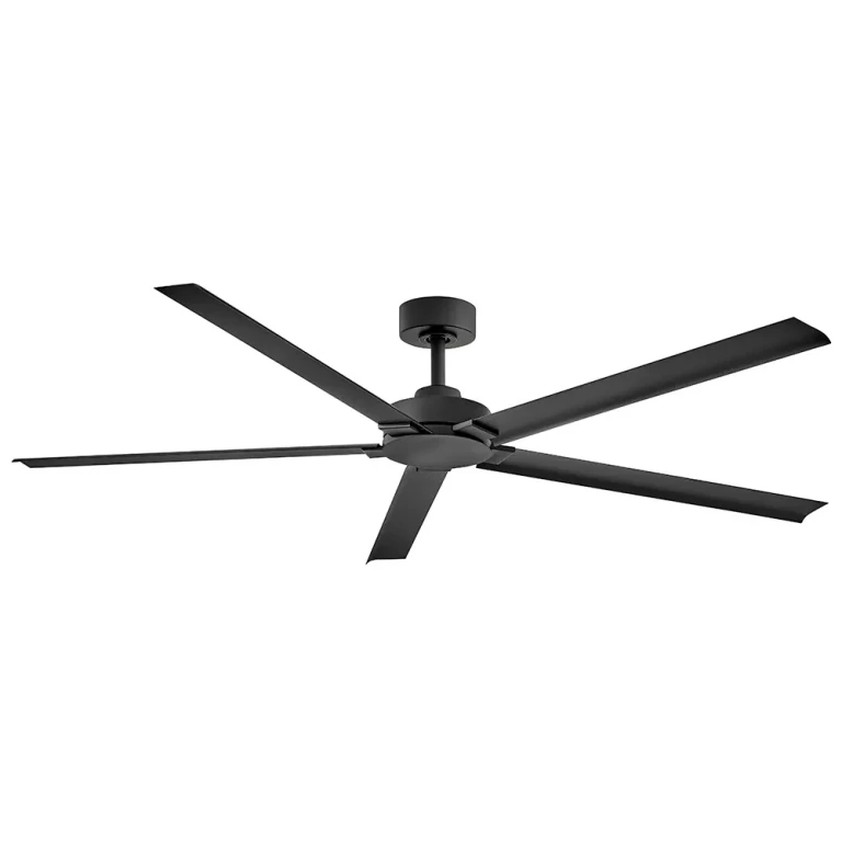 Matte Black 60" Smart Fan from the Vento Collection