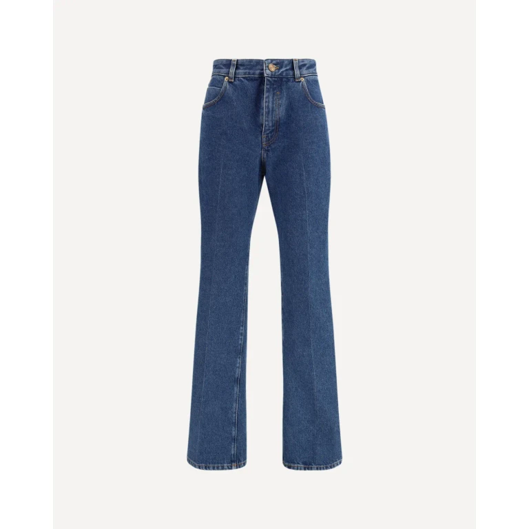 BALMAIN Damen Straight-Leg Jeans Größe 42
