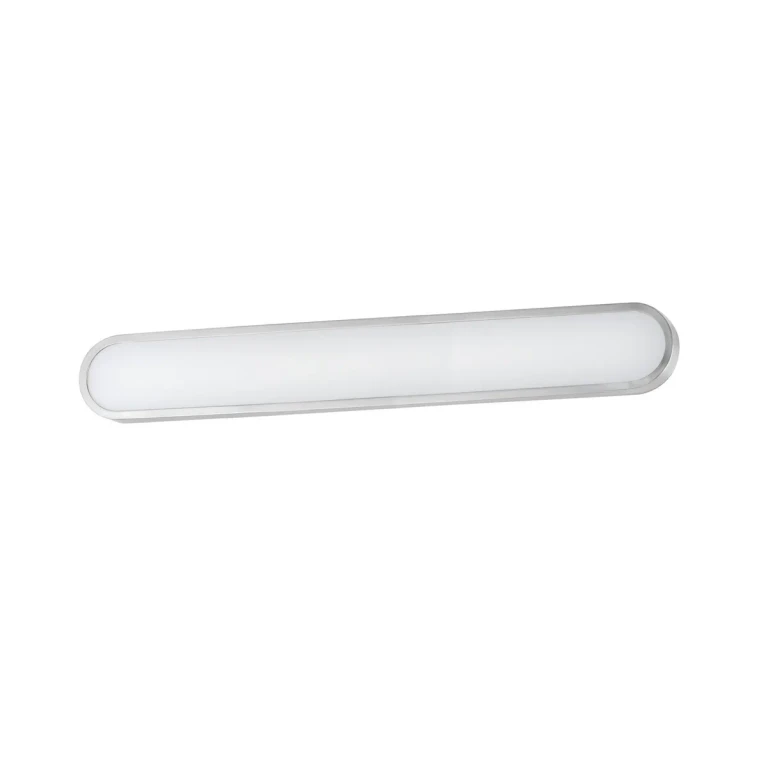 Satin Nickel LED Bath Sconce from the Latitude Collection