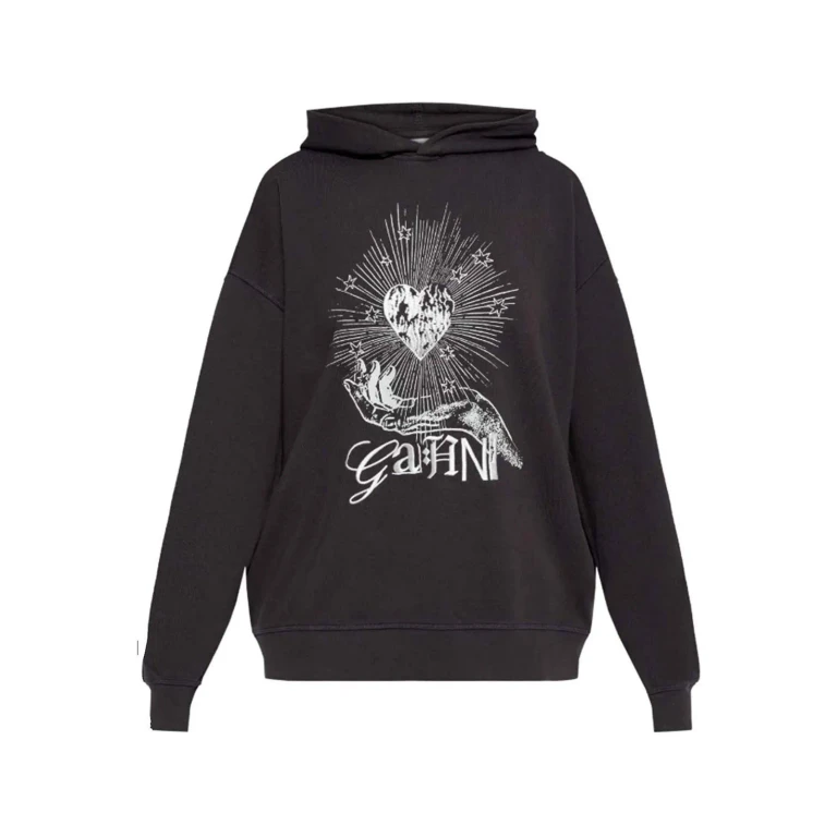 Ganni 卫衣 - 黑色