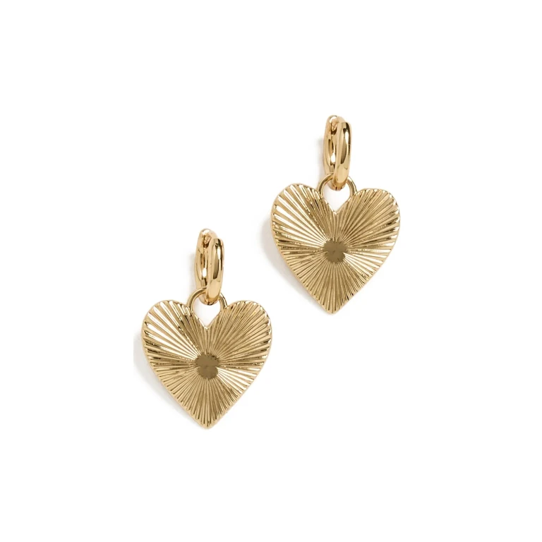 HART Small Ribbed Heart of Gold Huggies Gold One Size