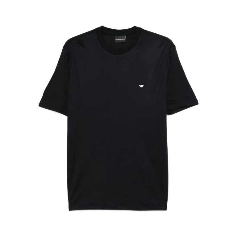 Emporio Armani Logo-embroidered T-shirt