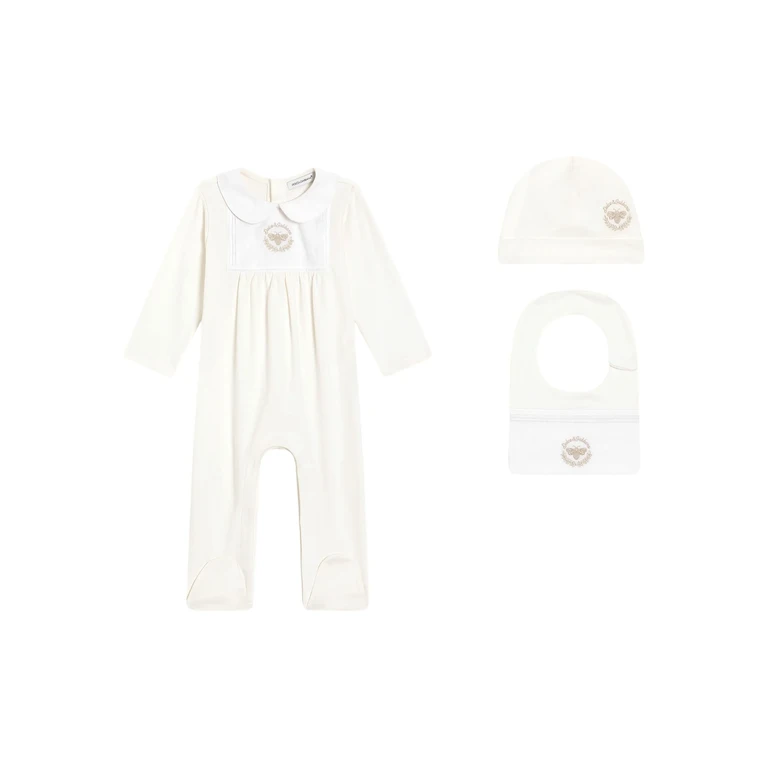 Dolce & Gabbana Kids Kit Tutina White Completo