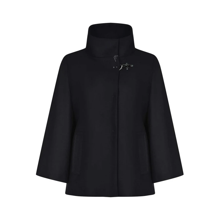 Fay Manteau Au Genou - Bleu