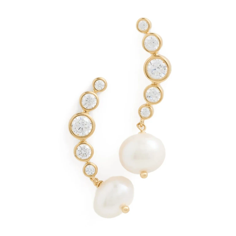 éliou Elene Earrings Gold Plated One Size