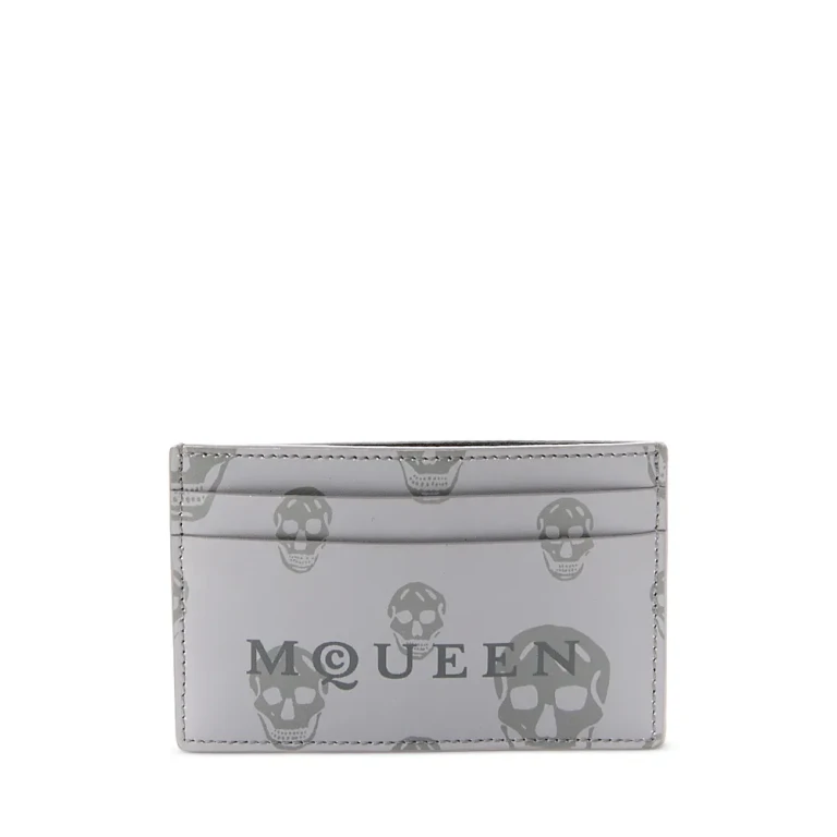 McQueen Printed Skull Cardcase