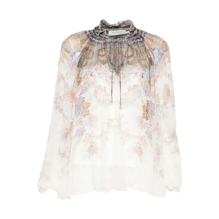 Zimmermann Chemise - Bleu