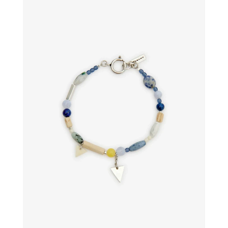 Bracelet Yulian - Homme - Bleu-argenté - Taille T2 - Isabel Marant