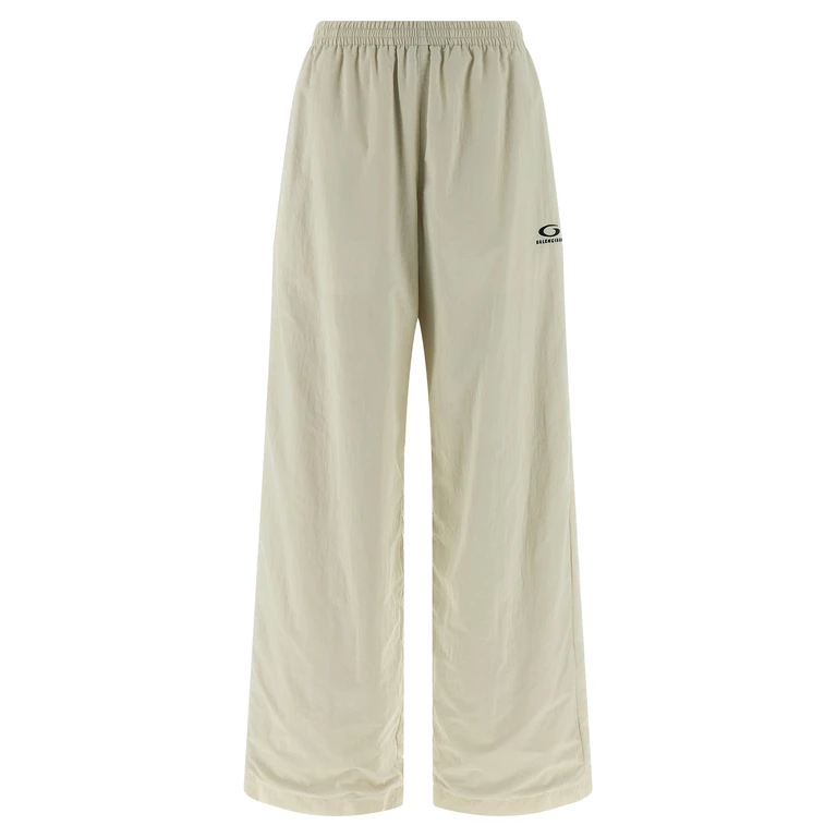 Balenciaga Beige Polyamide Joggers (workout Pants) - Women