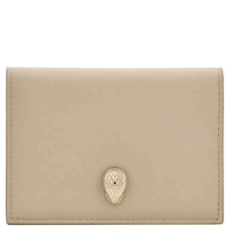 Bvlgari Serpenti Forever Leather Card Holder