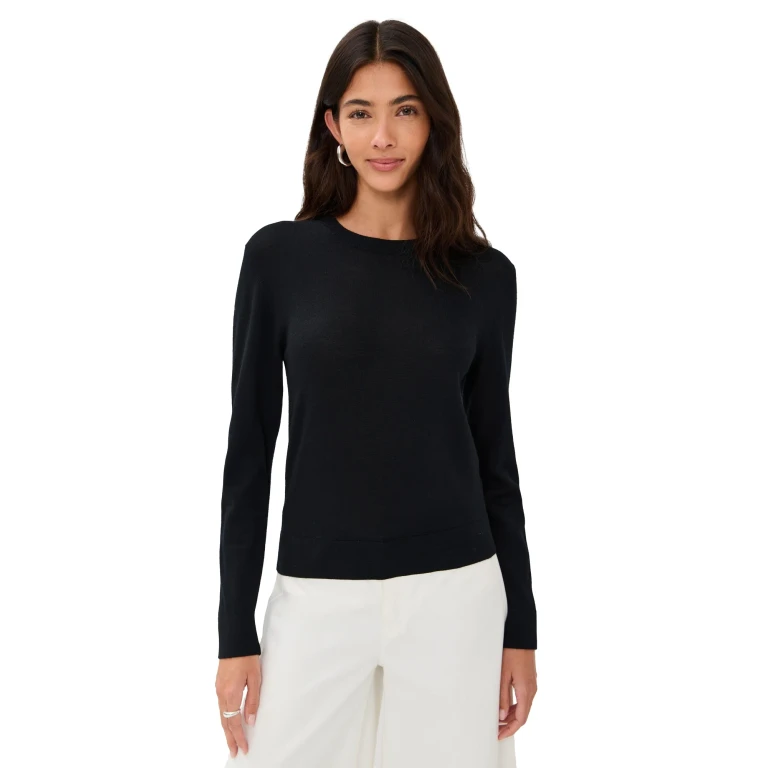 Sold Out NYC The Refined Crew in Black Black XS