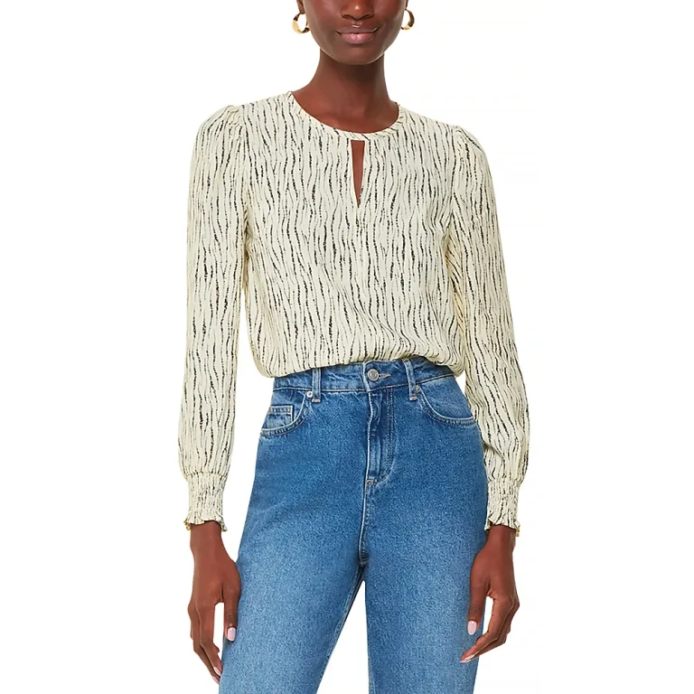 Whistles Shibori Stripe Blouse