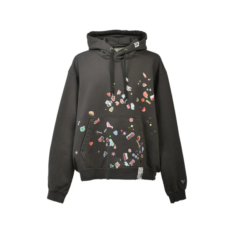 Maison Mihara Yasuhiro Stickers Hoodie