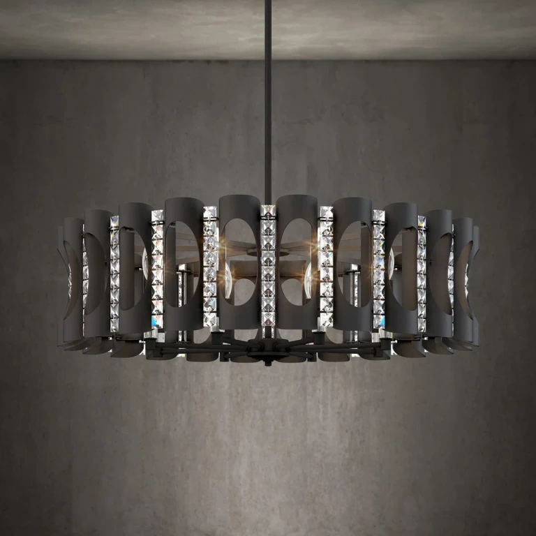 Twilight 8-Light Pendant in Black