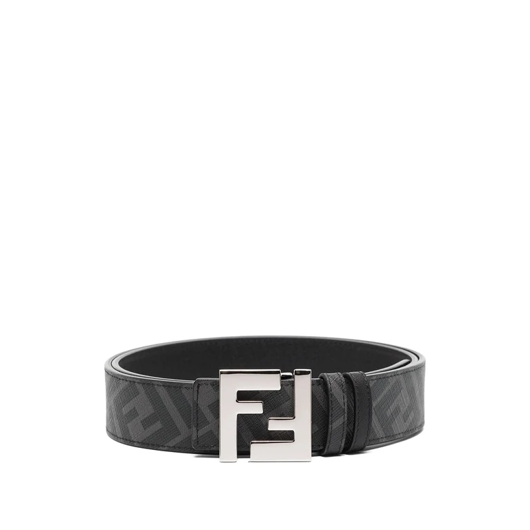 Fendi FF-logo Reversible Leather Belt