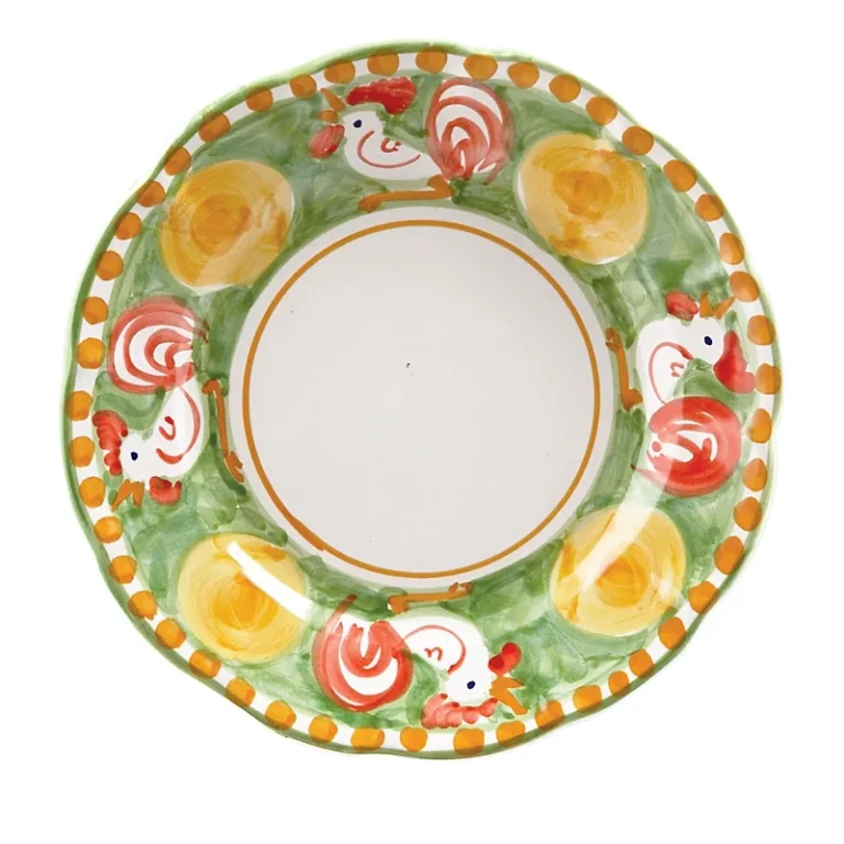 Vietri Campagna Gallina Salad Plate