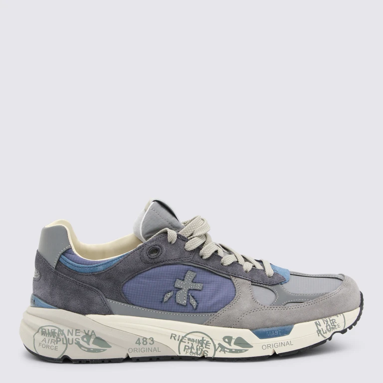 Premiata Multicolor Leather Mase Sneakers
