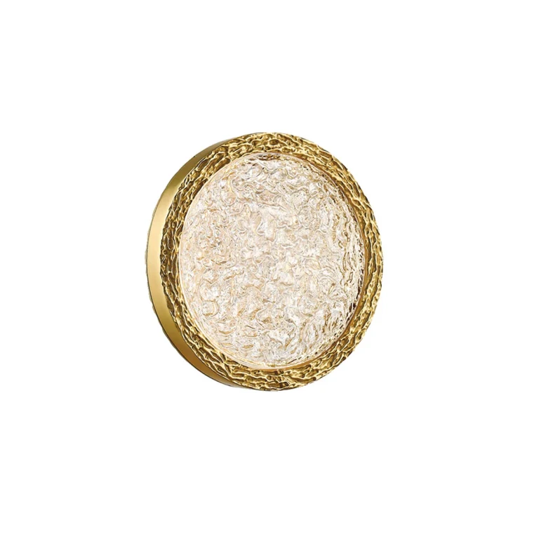 Bottega LED Wall Sconce in Polished Brass