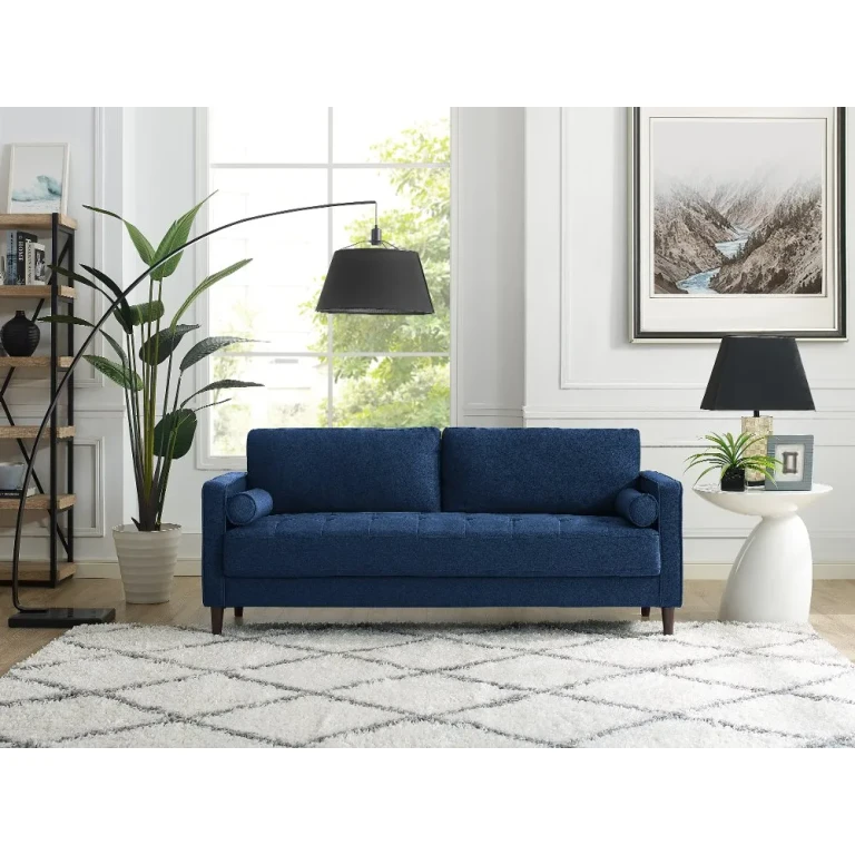 Lawrence Navy Blue Sofa