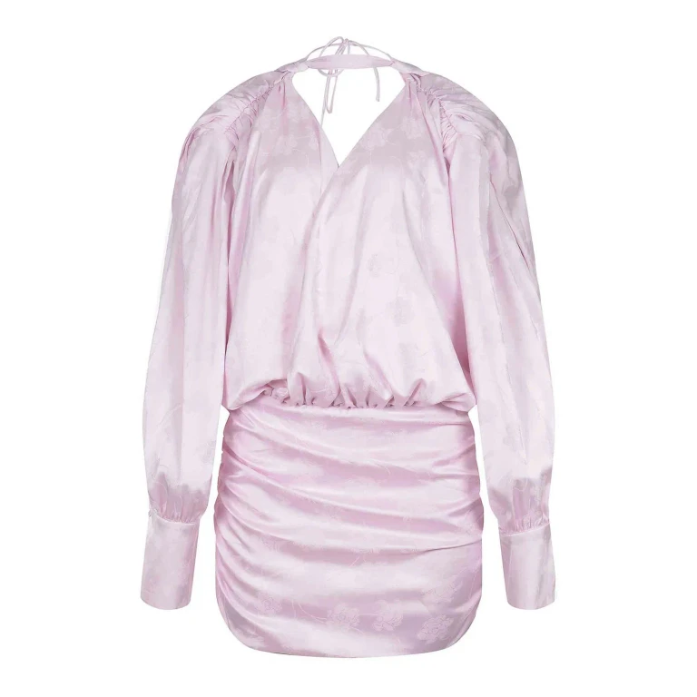 Rotate Birger Christensen Robe Au Genou - Couleur Chair