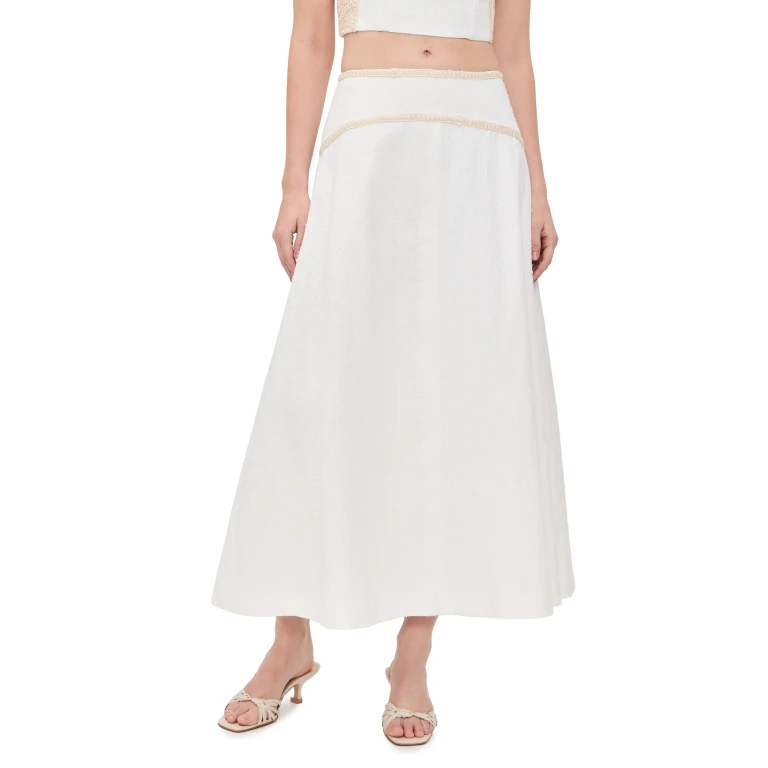 Sabina Musayev Lanni Skirt White XL