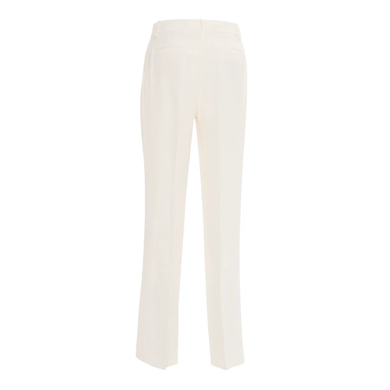 P. A.R. O.S. H. PANTS White Viscose Linen - Women