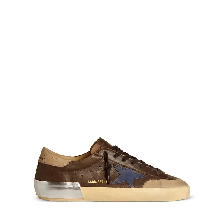 Golden Goose Heren Super Star Leren Sneakers