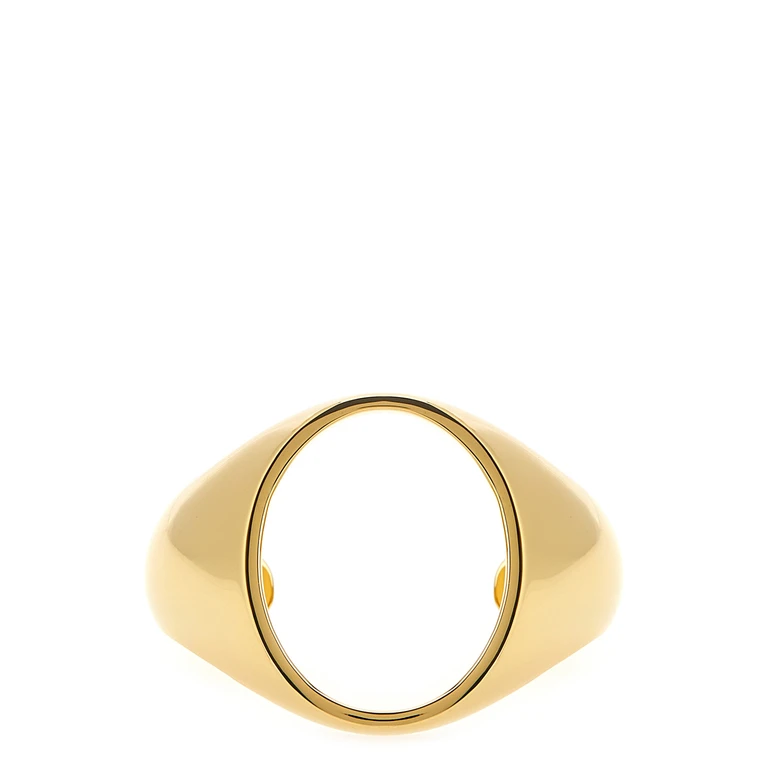 MM6 Maison Margiela Chevalière bracelet Gold Brass Jewelry - Women