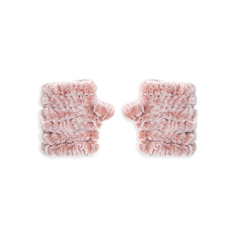 Jocelyn Mandy Faux Fur Fingerless Mittens